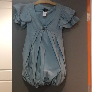 Top evening light blue Blouse